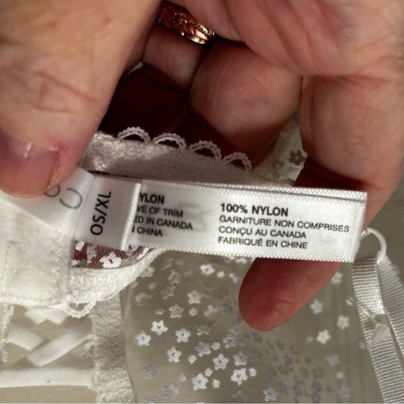 Bridal teddy with thong BNWT - Picture 8 of 10